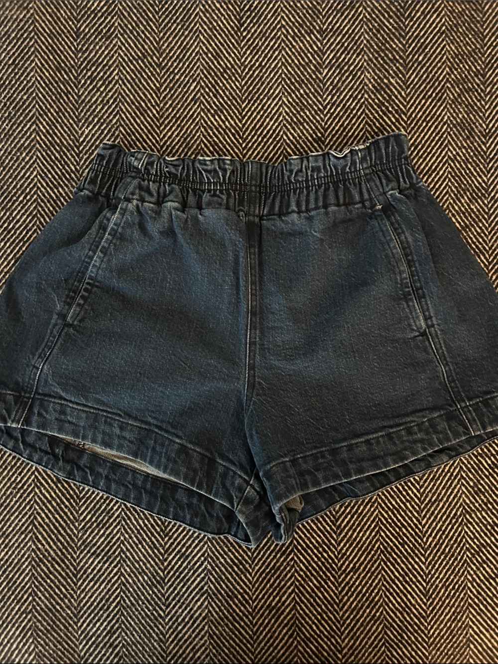 Apiece Apart denim shorts